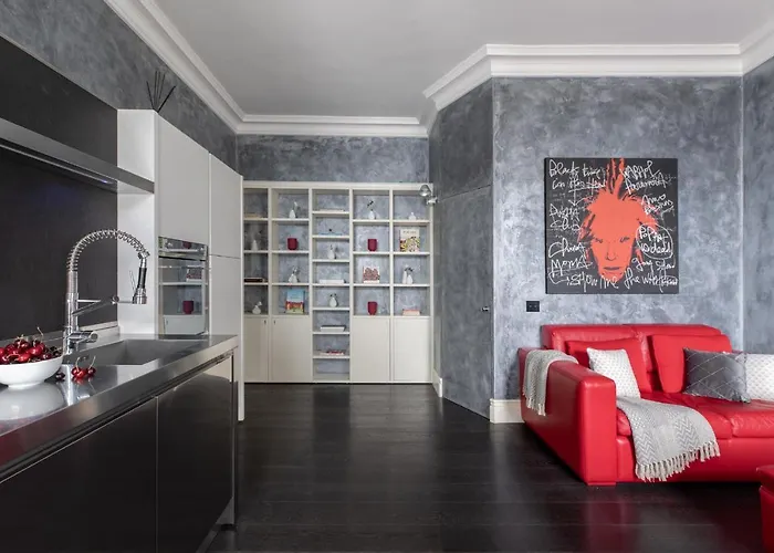Appartement Iflat A Sparkle Of Red In Trastevere *