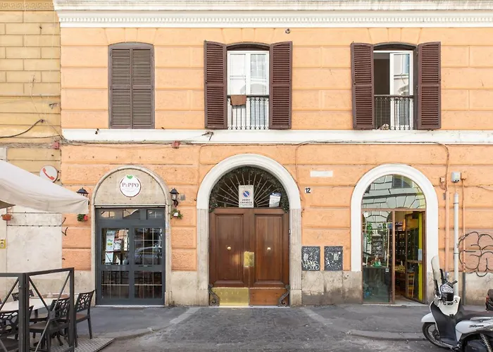 Appartement Iflat A Sparkle Of Red In Trastevere Rome